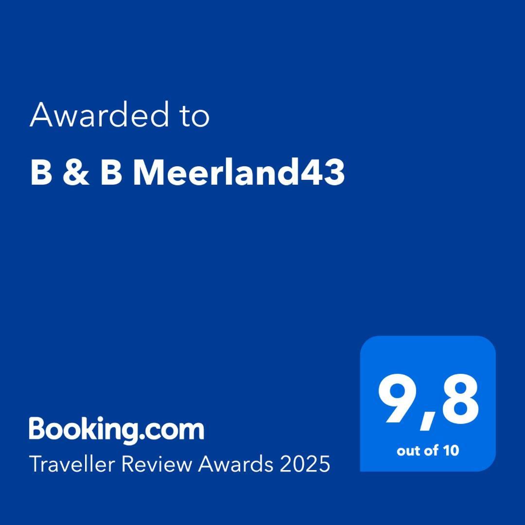 B & B Meerland43 Zewnętrze zdjęcie